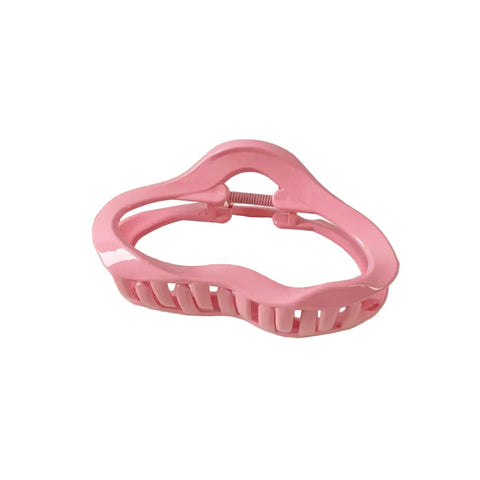 Pastelowa klamra do włosów w kształcie chmurki 10 cm - Spinkarnia