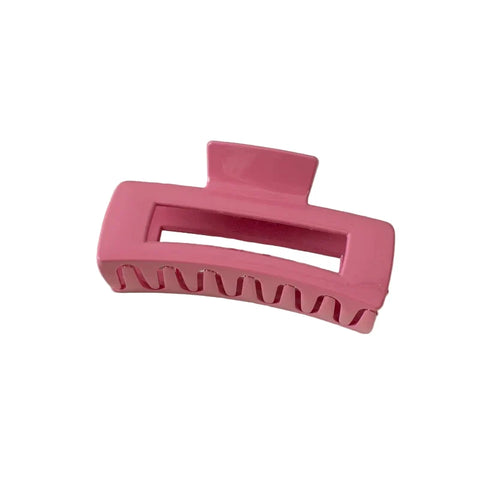 Prostokątna klamra do włosów pastelowa 10 cm - Spinkarnia