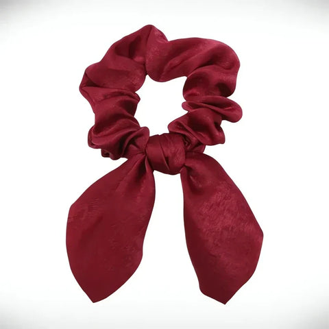 Gumka do włosów scrunchie z poliestru - 8 cm - Spinkarnia