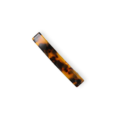 Spinka do włosów w panterkę z acetatu 7,5 cm - Spinkarnia
