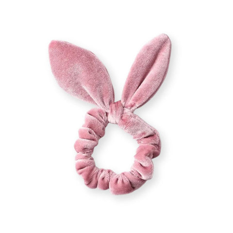 Scrunchie - gumka do włosów z uszami królika - Spinkarnia
