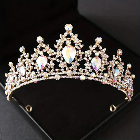Tiara do włosów z cynku - średnica 16 cm - Spinkarnia