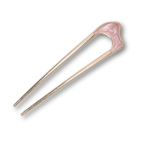 Złota spinka do włosów Écume - metalowa, 3 kolory - Spinkarnia