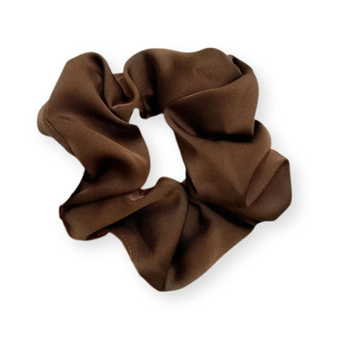 Satynowa gumka scrunchie do włosów 12 cm - Spinkarnia