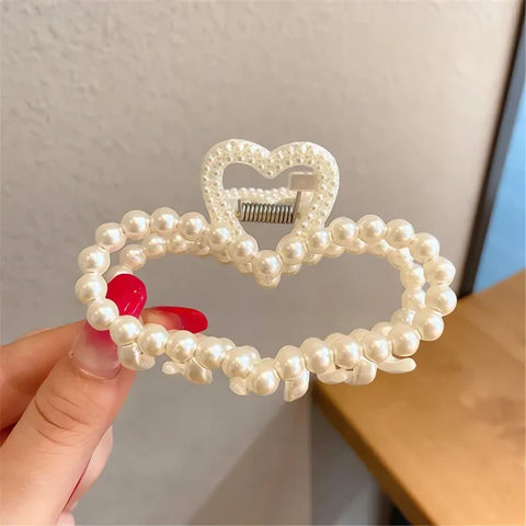 Spinka do włosów z perłą 7,5 cm - Spinkarnia