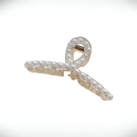 Plastikowa spinka do włosów na ślub 11 cm - Spinkarnia